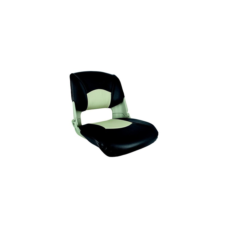 Springfield Skipper Seat With Cushions, Charcoal/Gray/Gray Shell