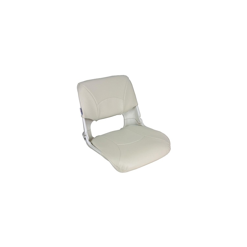 Springfield Skipper Seat With Cushions, White/White Shell