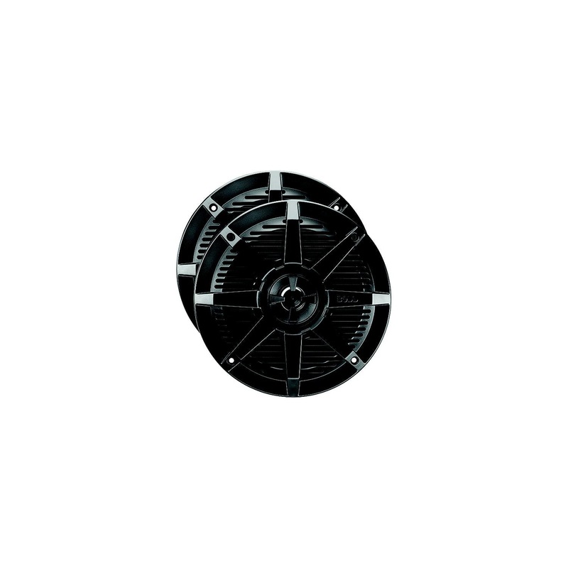 Boss 6-1/2 Marine Speakers, Black, pr.
