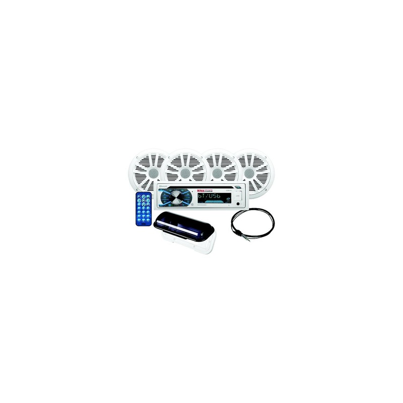 Boss MCK508WB64S CD/USB/SD, MP3, WMA, FM/AM Player/Bluetooth w/2 Pr. 6.5 Speakers