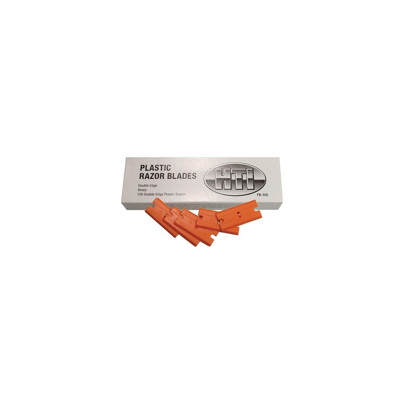 Captain’s Choice Double Edge Plastic Blades, 100 pk