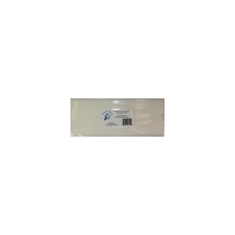 Captain’s Choice ICMMS12 Magic Foam Eraser Sponge, 12/pk