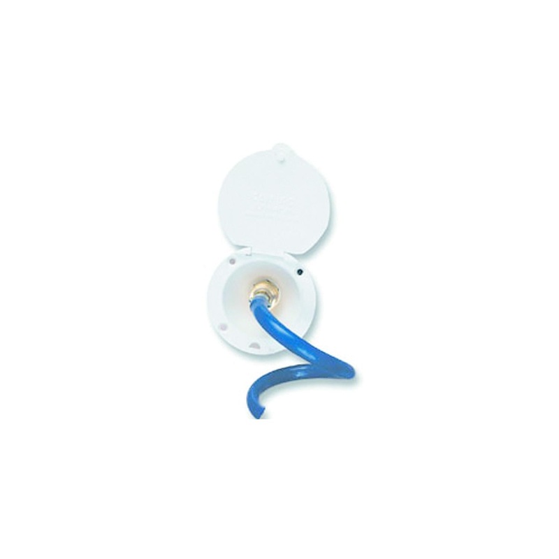D&W SAPORTPBTW Spray-Port Outlet Port Only, 3 Bright White