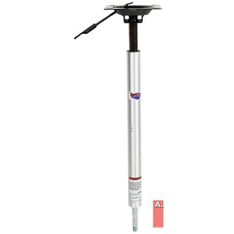 Attwood Lock’N-Pin 3/4 Power Pedestal 14-17 Steel Pin