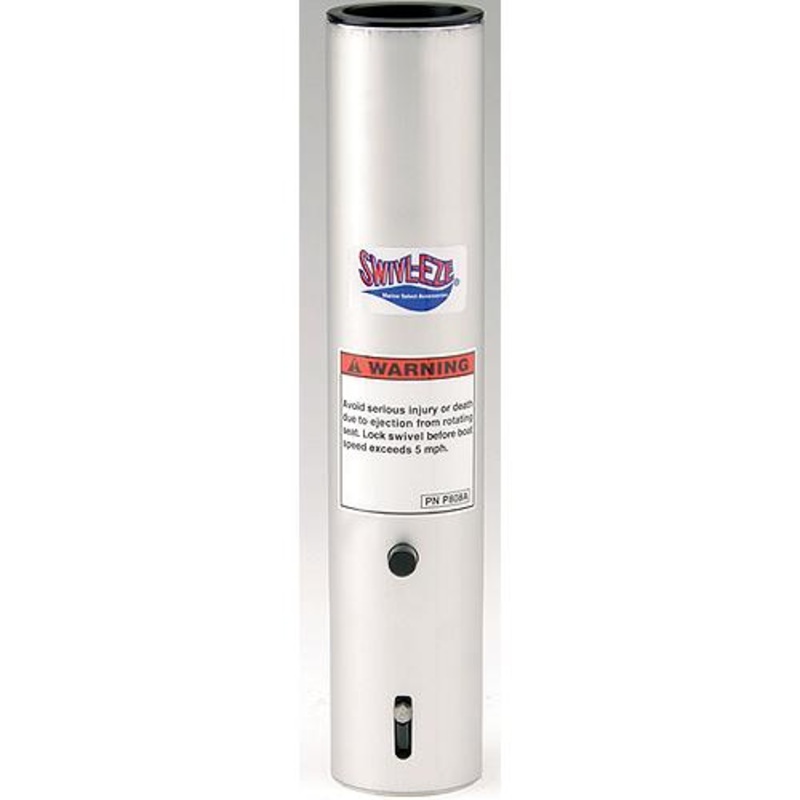 Swivl-Eze 238613L1 Lakesport 2-3/8 Fixed Post, Anodized Aluminum 13