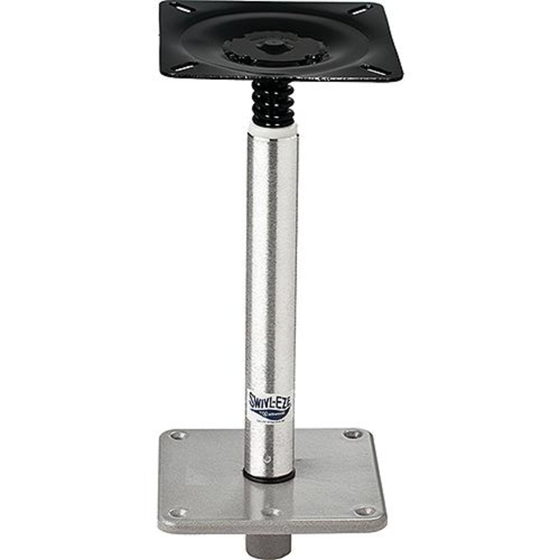 SwivlEze 075 Pedestal Kit Includes Seat Mount, Post and 7 x 7 Base