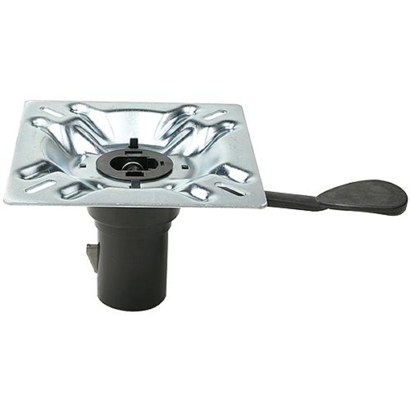 SwivlEze 238 Series Seat Mount, Forward Handle, 3 Angle, Plated Steel, Bulk