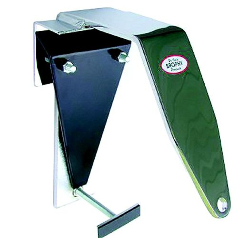 Brophy HSCP Super Heavy-Duty Camper Hold Down, Chrome Plated Finish, 4/pk