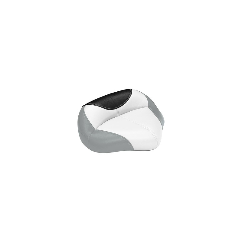 Wise 14661782 Baja Series Casting Seat, Brite White/Gray/Black