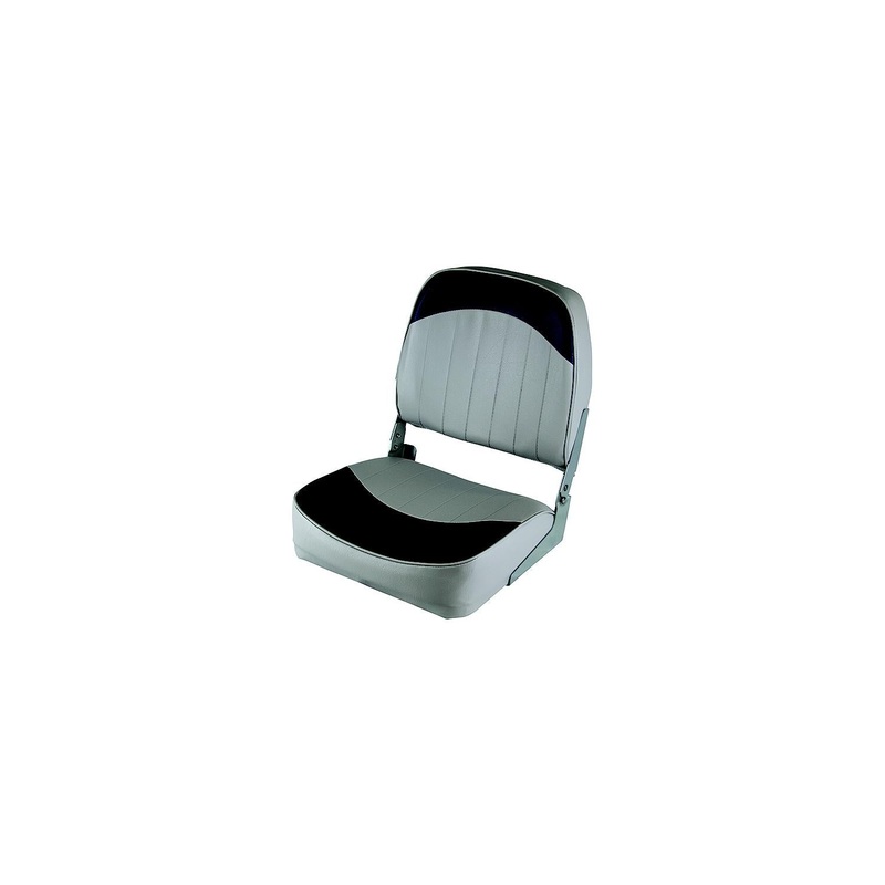 Wise 8WD734PLS660 Economy Fold Down Fishing Seat, Grey/Navy