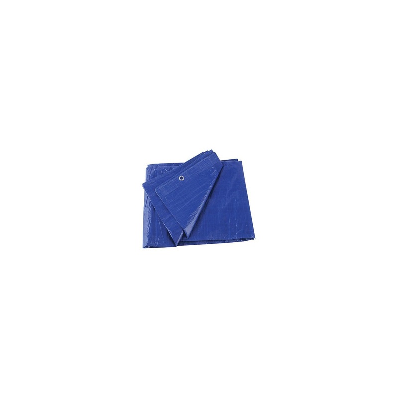 Blue Vinyl Tarp, 5′ X 7′