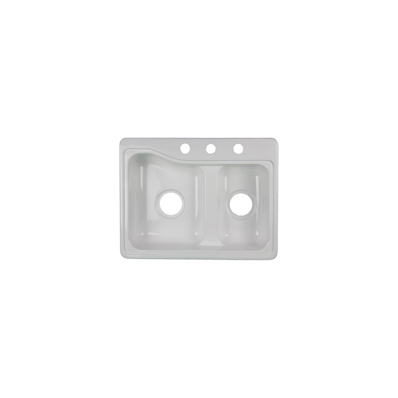 Specialy Recreation KS1924W Kitchen Sink, 19 x 24, White