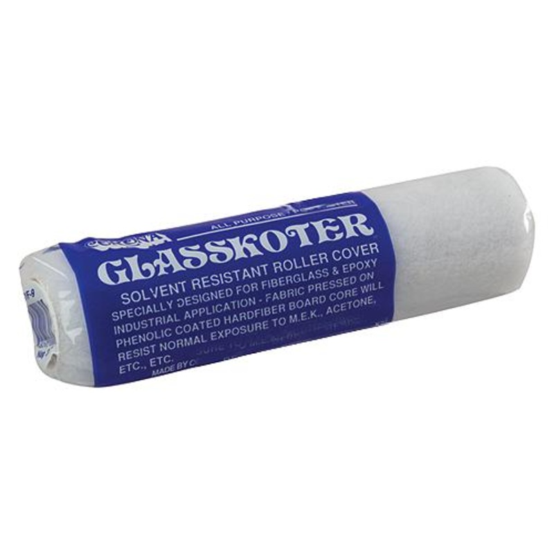 3 Glasskoter 3/8 Nap (White)