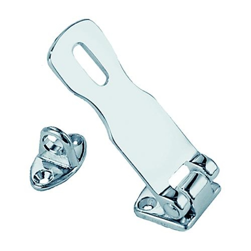 3 Chrome Plated Zinc Hasp