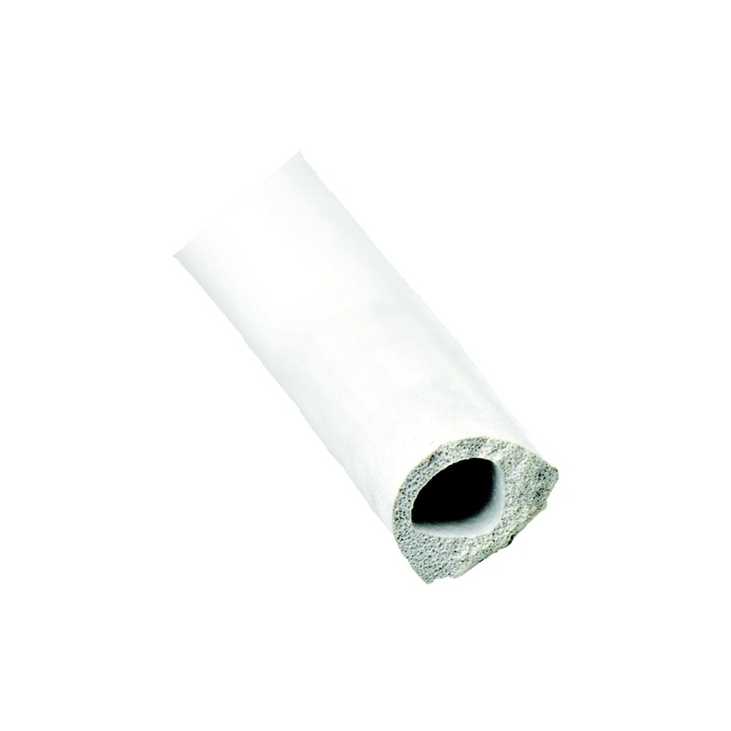 AP Products 018204 D Slide Out, Window & Door Seal w/Tape, 1/2 x 3/8 x50′, White