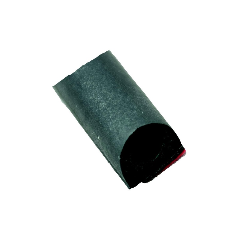 AP Products 018224 D Slide Out, Window & Door Seal w/Tape, 1/2 x 3/8 x50′, Black w/White Tape