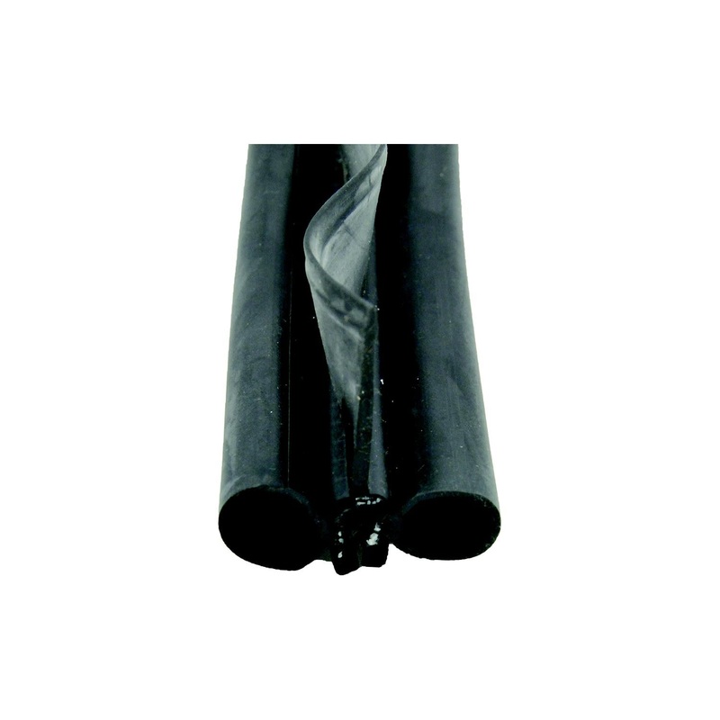 AP Products 018478 Double Bulb Slide Out, Window & Door Seal w/Wiper, 2 x 2-1/4 x 25′