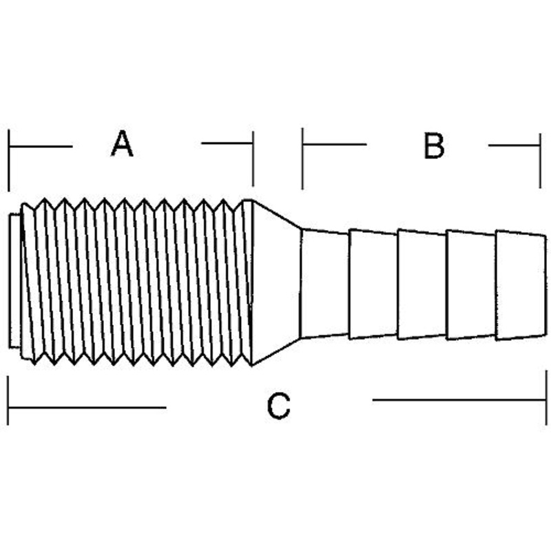 1 1/8 Hose Adapter