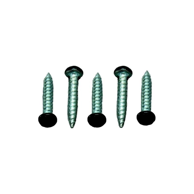 AP Products 012PSQ500BL8X1 Pan Head Square Recess Screw, 8 x 1, Black, 500/pk