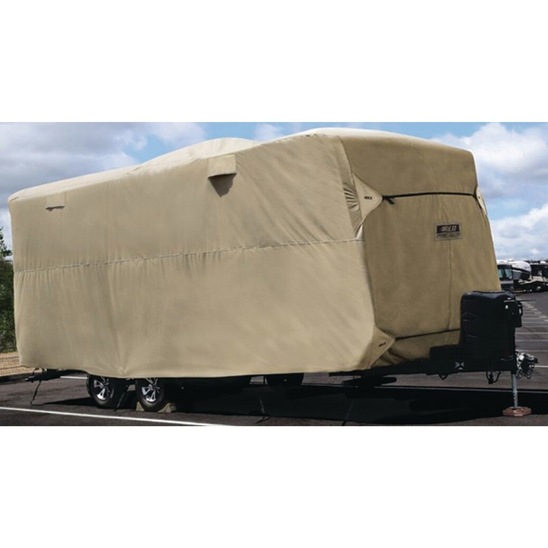 ADCO 2525 Class C Deluxe Windshield Cover With Roll-Up Windows For RV, White