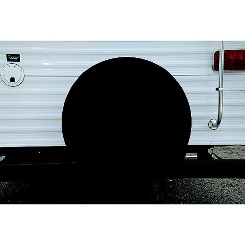 ADCO Vinyl Solid Spare Tire Cover, 24 Black