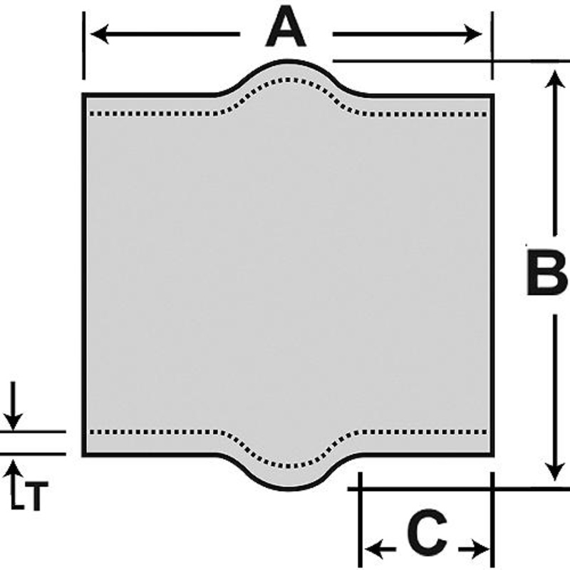 Shields Marine Straight EPDM Rubber Hump Hose, 3