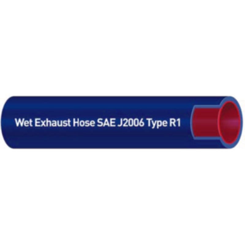 Softwall Nautiflex Blue Silicone Exhaust Hose, 10 x 3′