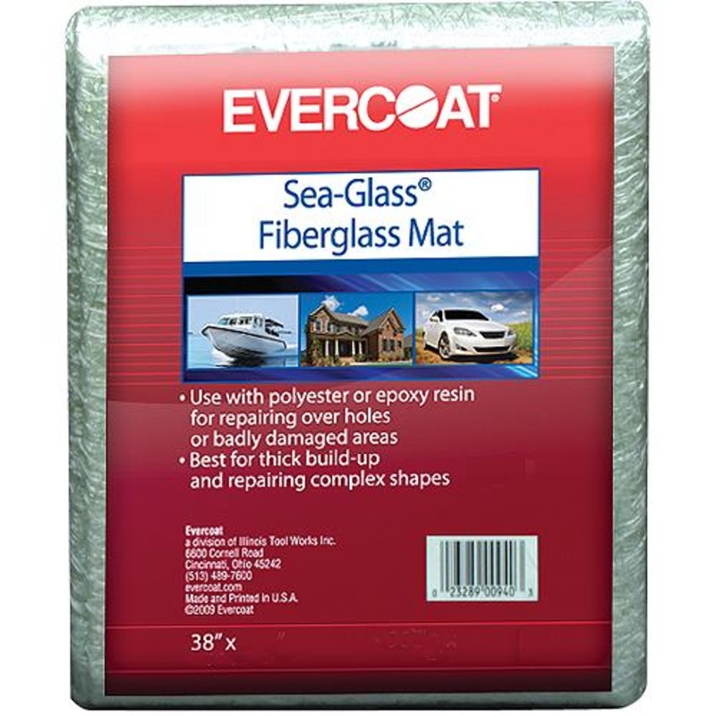 Evercoat 100942 Fiberglass Mat, 38 x 30