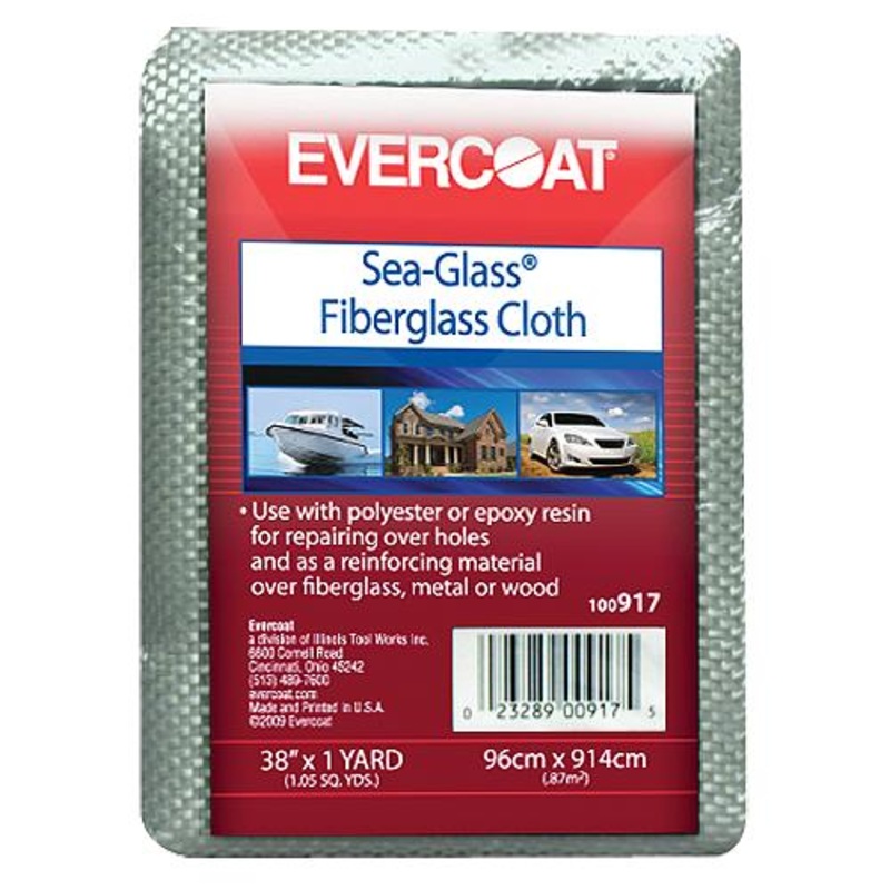Fiberglass Cloth 44 X 1 Yd