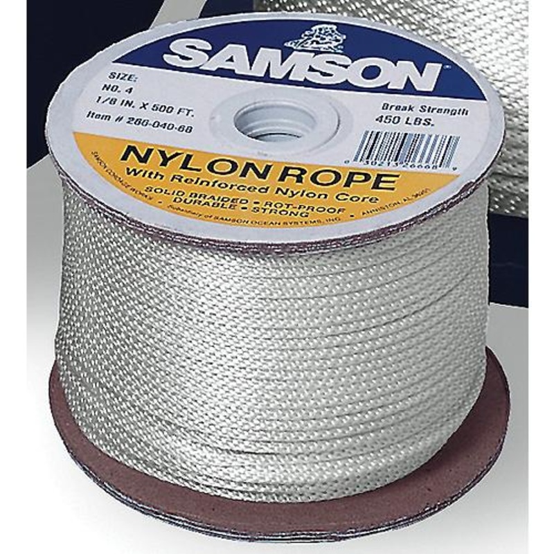 Solid Braid Nylon 1/4 X 500′