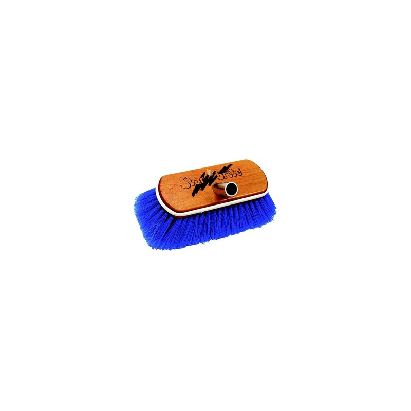 BRUSH SYNTH WOOD MED BLUE