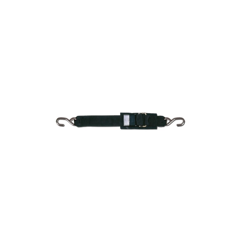 Sta-Put 60433 2 Transom Tie Down With Stainless Steel Quick Release Buckle 4′ (2 Per Pack)