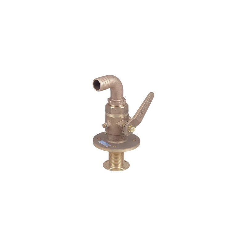 3/4 Bronze Seacock w/90 Tail Piece