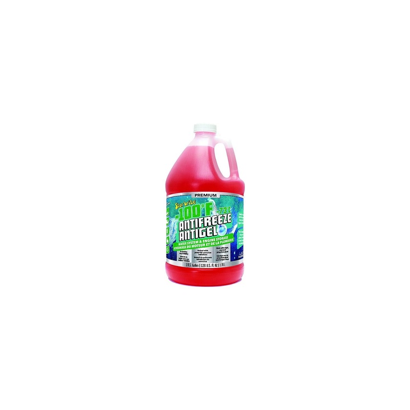 Starbrite 31500PK -100F Non-Toxic Premium Antifreezee, Gal., Red, Pack of 6