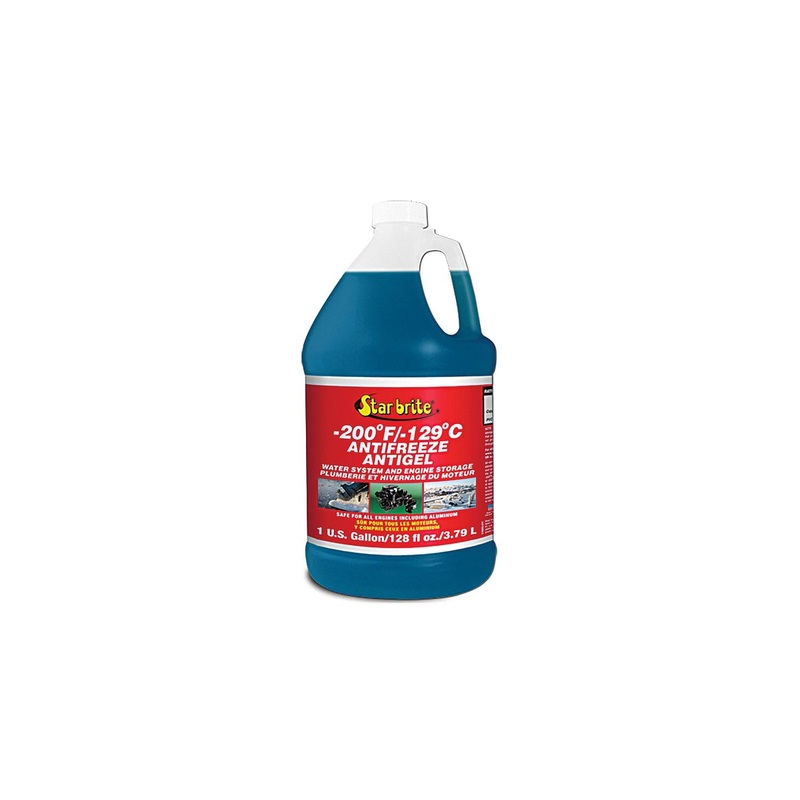 Starbrite 31600 -200 Non-Toxic Premium Antifreeze, Gal., Blue, Pack of 6