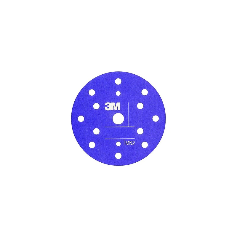 3M 6 Flexible Abrasive Hookit Dust Free Disc, P400, 25/Pk