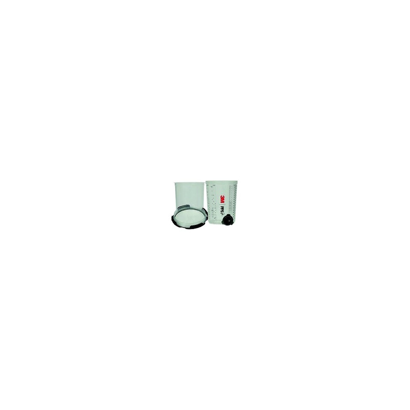 3M 26024 PPS Series 2.0 Spray Cup System, Large (28oz, 850ml), 50/pk