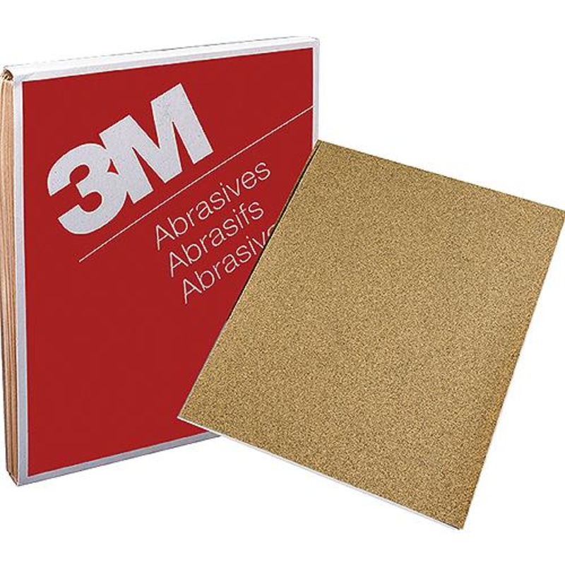 3M 02119 Production Sandpaper Sheet 9 x 11, 36D, 50/sleeve