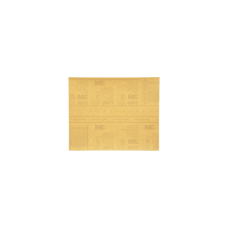 3M 02539 9×11 Resinite Fre-Cut Gold Sheet P400A