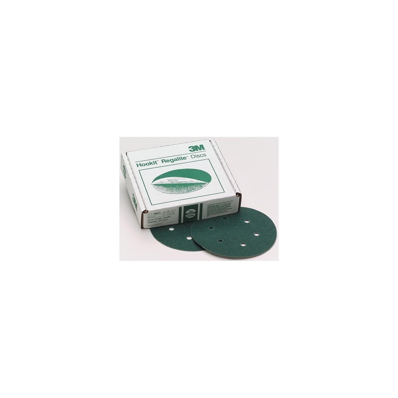 6 80E D/F Green Hookit Discs