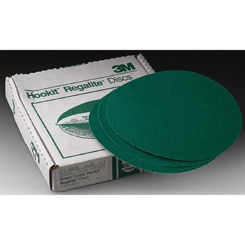 8 Green Corp Hookit Disc 40G