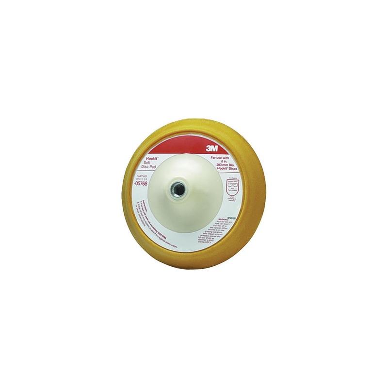 8 Hookit Soft Disc Pad
