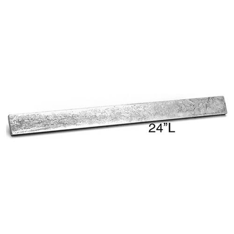 1/2  X 2  X 24  Zinc Plate