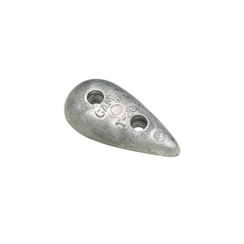 5 1/4  Tear Drop Zinc