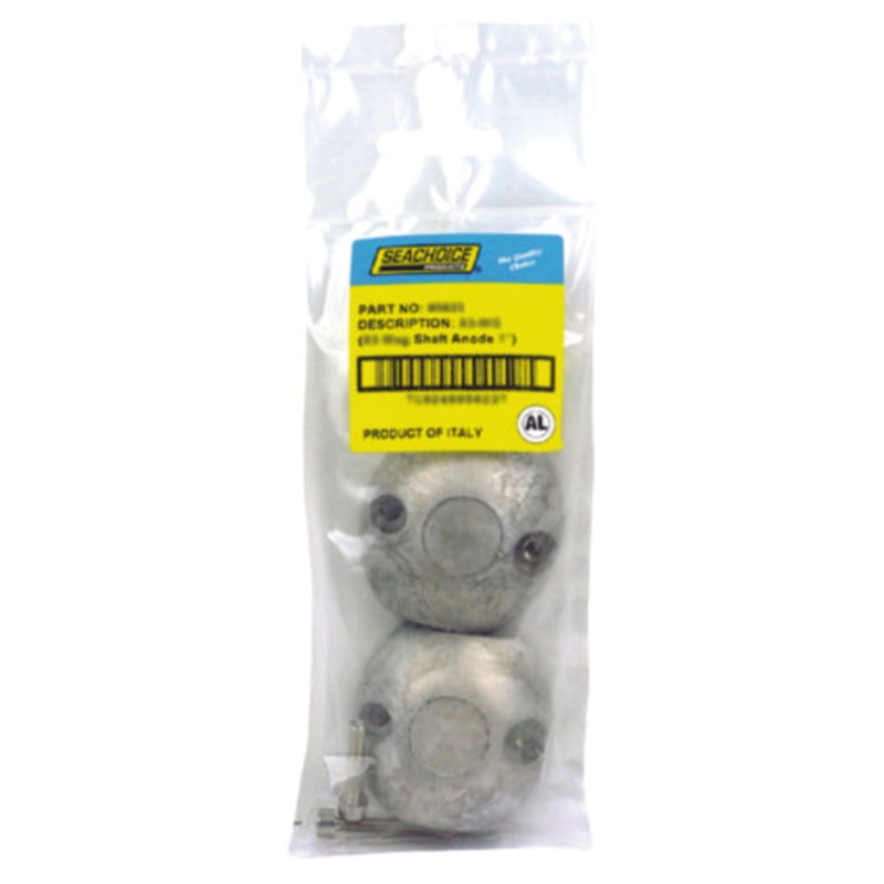 Seachoice 95619 Streamlined Shaft Anode w/Allen Screw, Aluminum, Model X2, Size 7/8