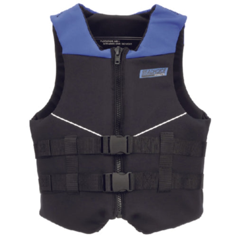 Seachoice 86589 Neoprene Multi-Sport Vest, Blue/Black – 2XL