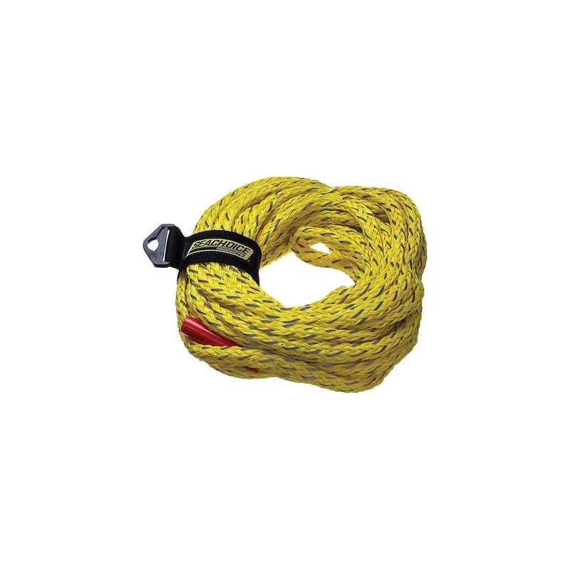 Seachoice 86741 Tube Tow Reflective Rope, 60′, Tows Up to 4 Riders