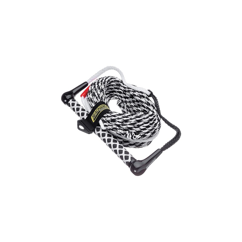 Seachoice 86821 Wakeboard Rope, 75′, 15 Handle with Textured EVA Grip