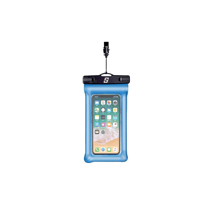 Seachoice 86851 Waterproof Floating Phone HolderBlue, 4 x 8