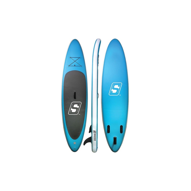 Seachoice 86941 10’6 Inflatable Stand-Up Paddle Board KitAqua Blue